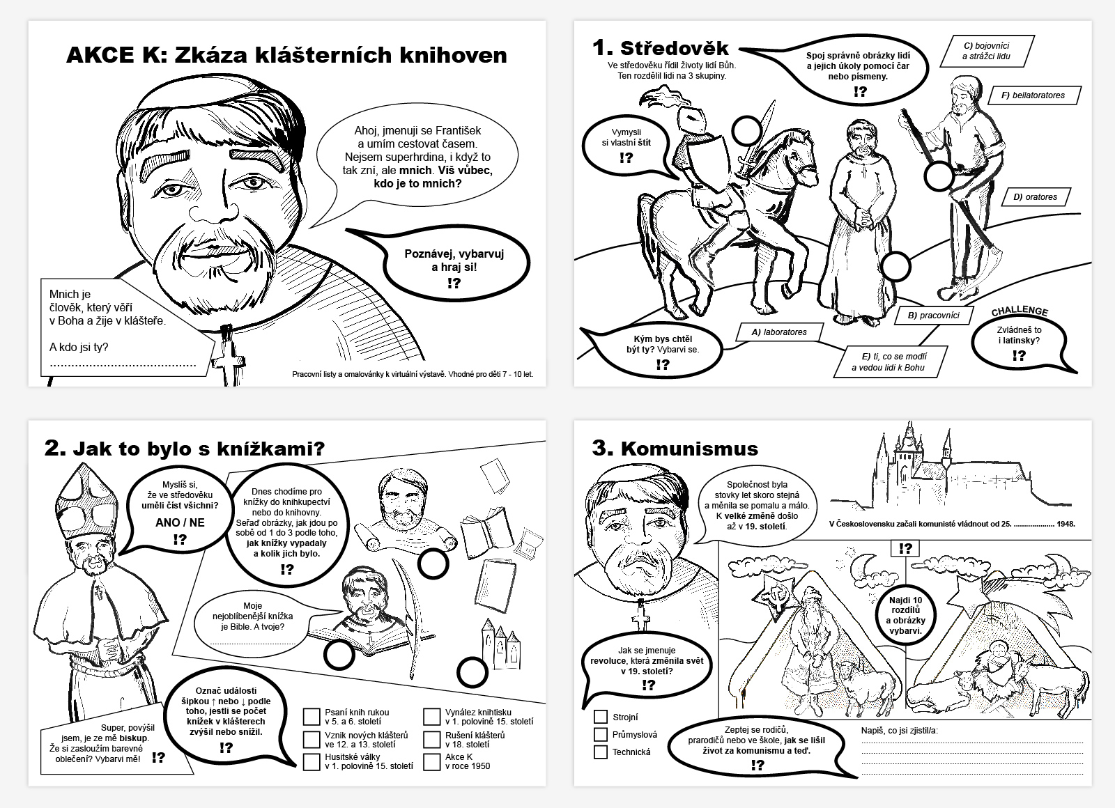 Pracovní listy pro školy